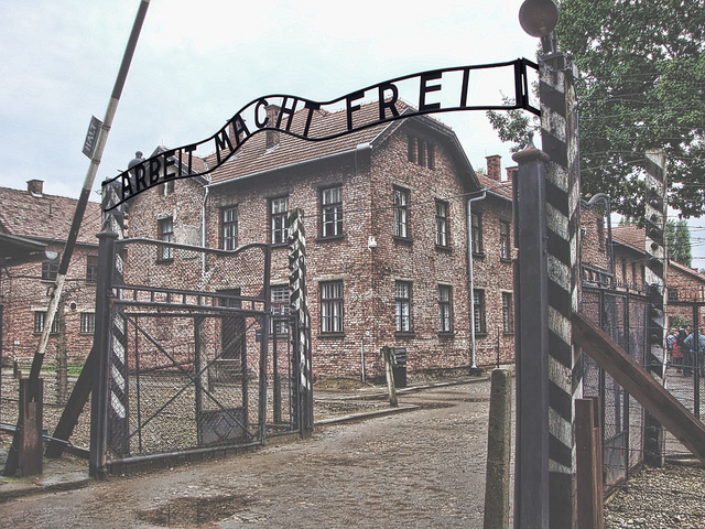 Auschwitz- Birkenau Concentration Camp- gate to Nazi Fabric of Death.