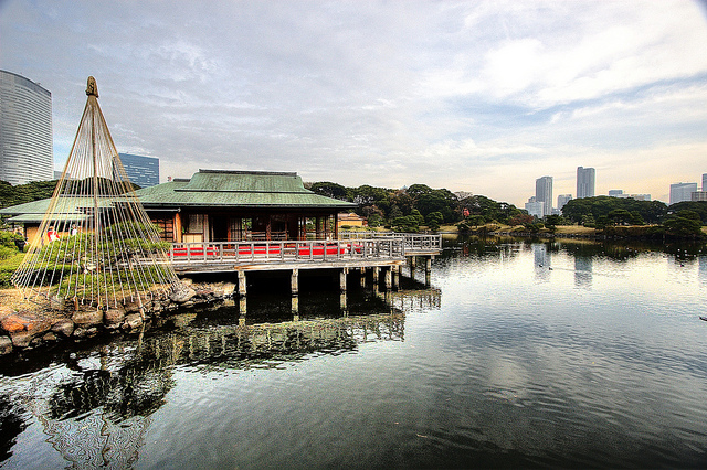 View on the Tokyo river